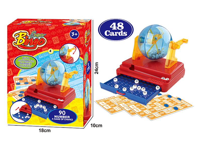 90 Bingo Game Set(48 Cards)