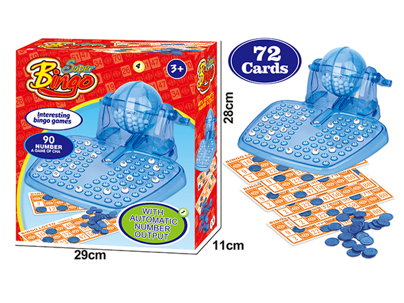 90 Bingo Game Set(72 Cards)