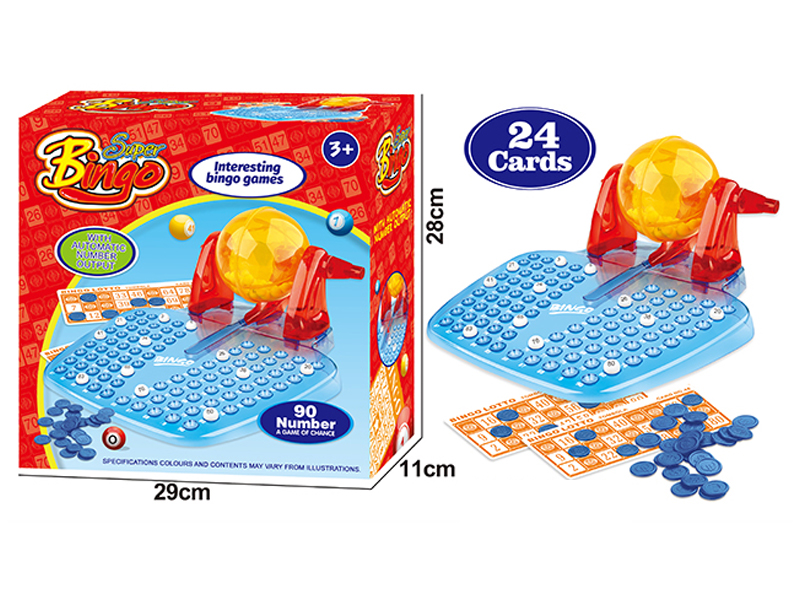 90 Bingo Game Set(24 Cards)