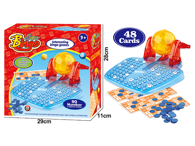 90 Bingo Game Set(48 Cards)