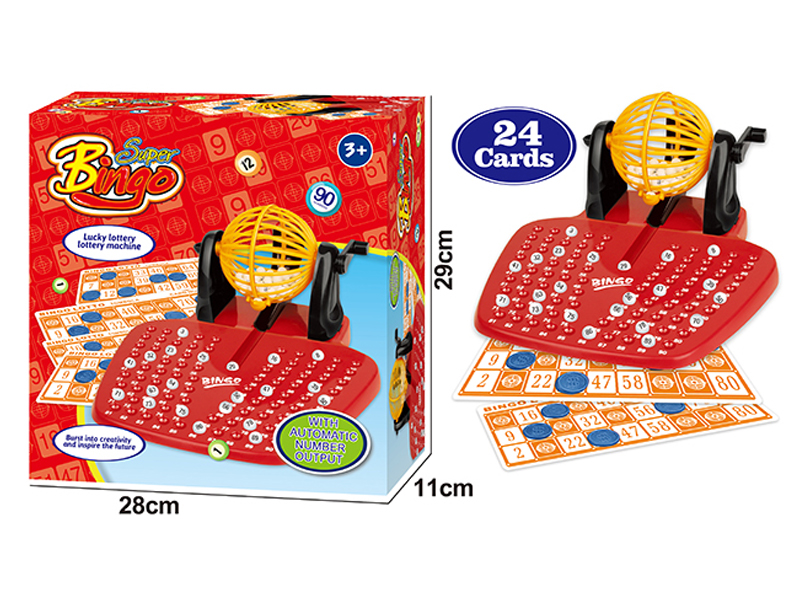 90 Bingo Game Set(24 Cards)