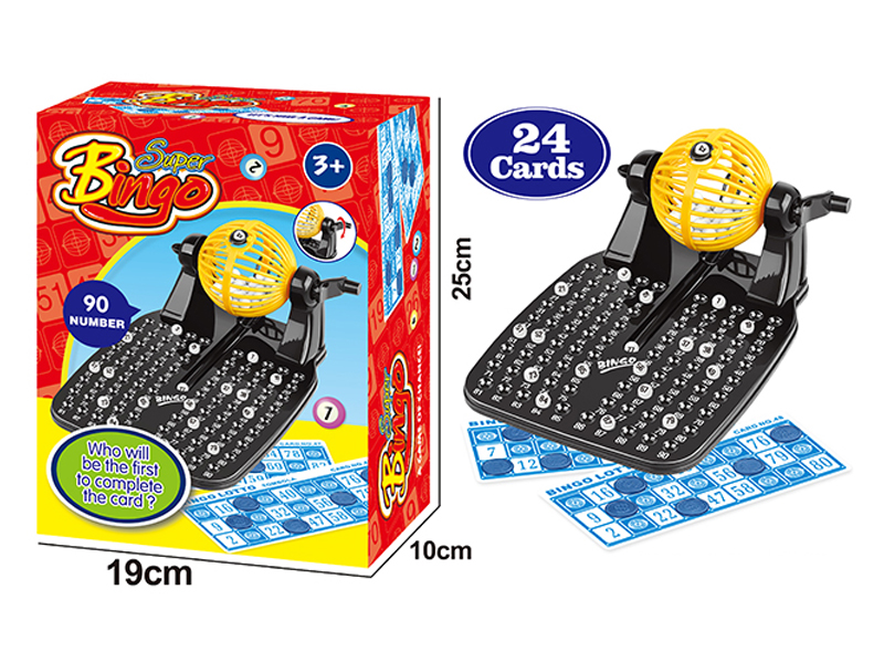 90 Bingo Game Set(24 Cards)