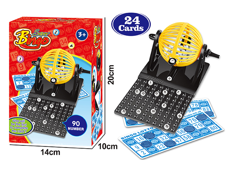 90 Bingo Game Set(24 Cards)