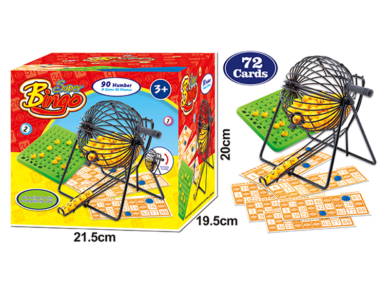 90 Bingo Game Set(72 Cards)