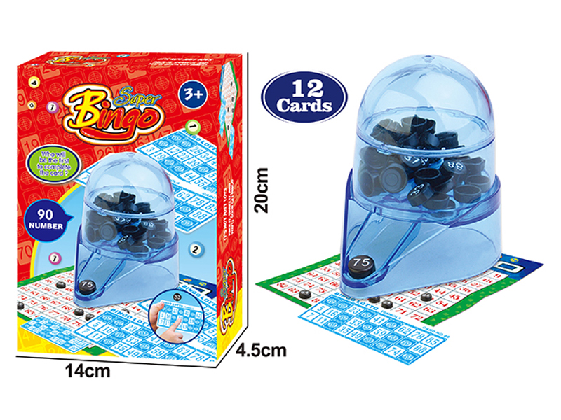 90 Bingo Game Set(12 Cards)