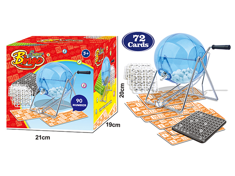 90 Bingo Game Set(72 Cards)