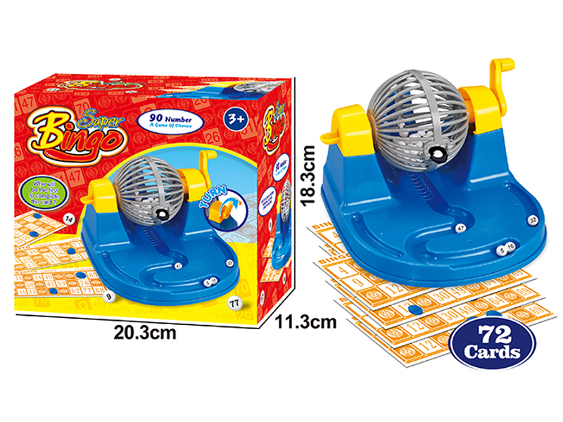 90 Bingo Game Set(72 Cards)