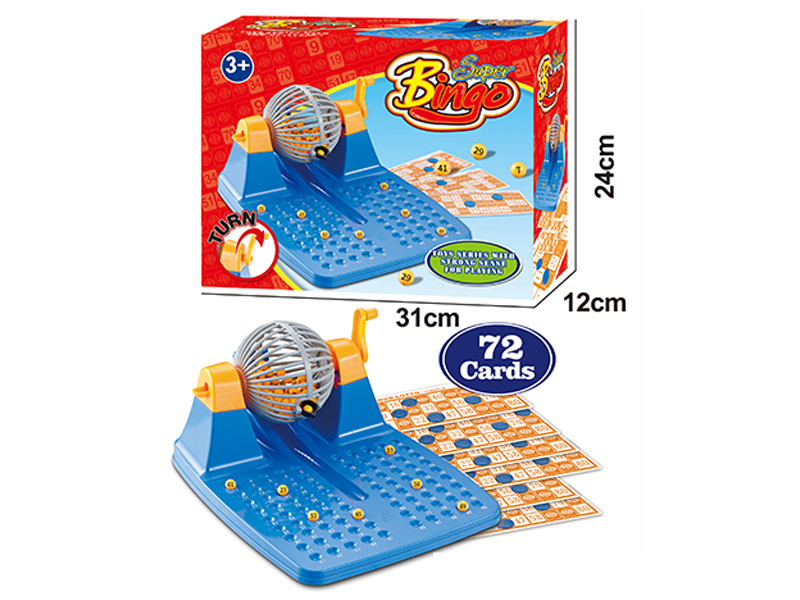 90 Bingo Game Set(72 Cards)