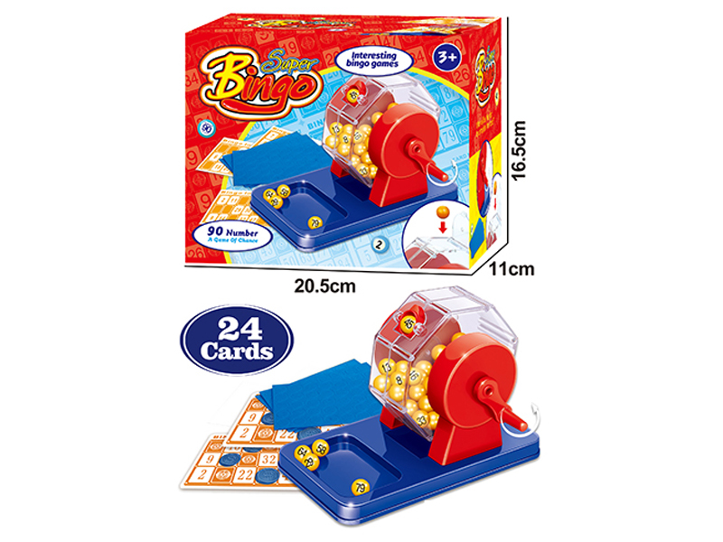 90 Bingo Game Set(24 Cards)