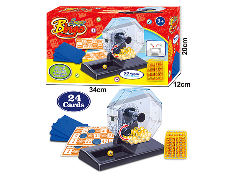 90 Bingo Game Set(24 Cards)