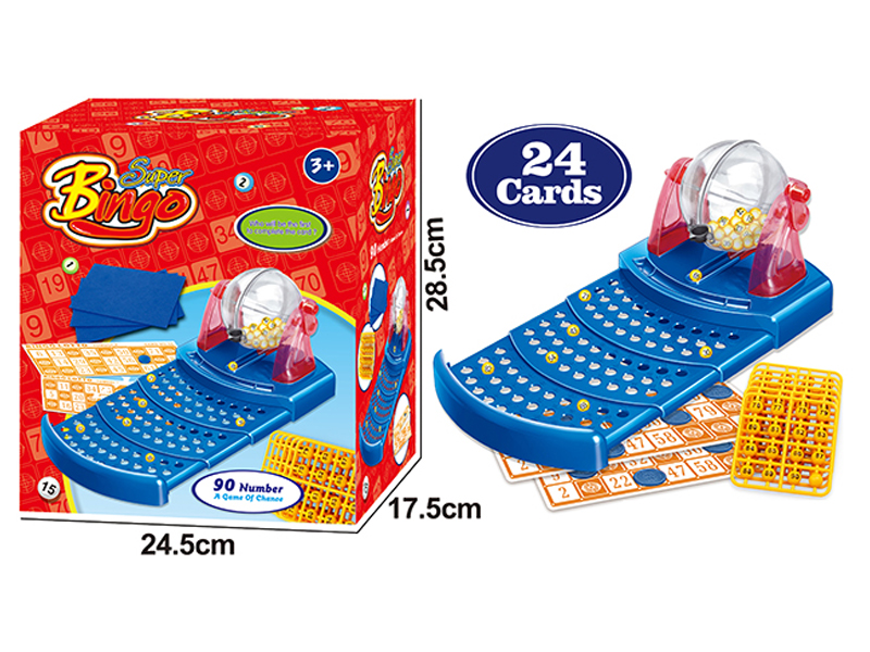 90 Bingo Game Set(24 Cards)