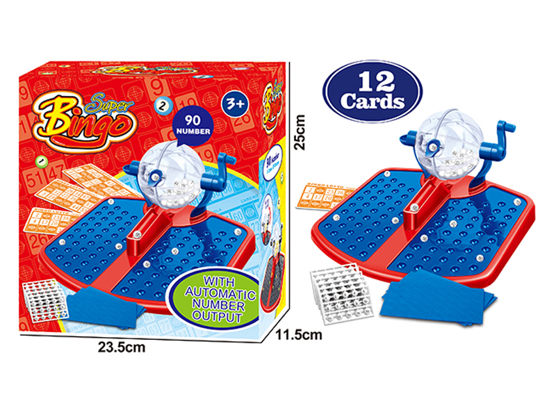 90 Bingo Game Set(12 Cards)