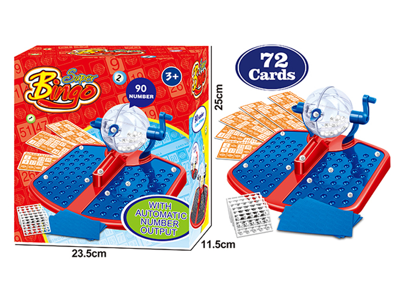 90 Bingo Game Set(72 Cards)