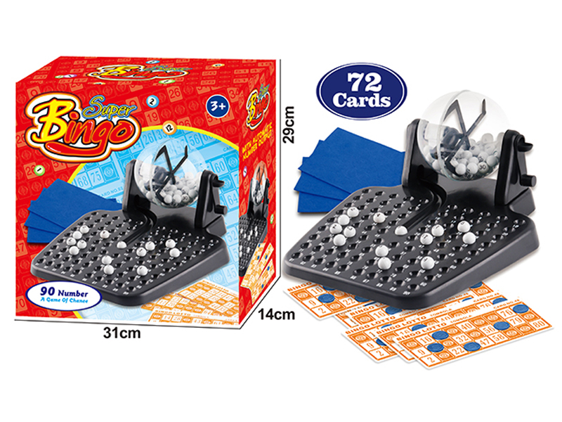 90 Bingo Game Set(72 Cards)