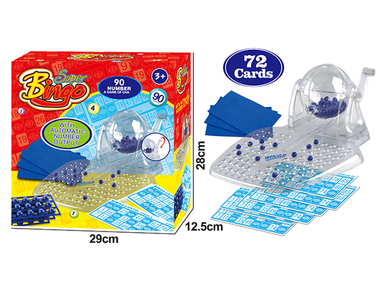 90 Bingo Game Set(72 Cards)