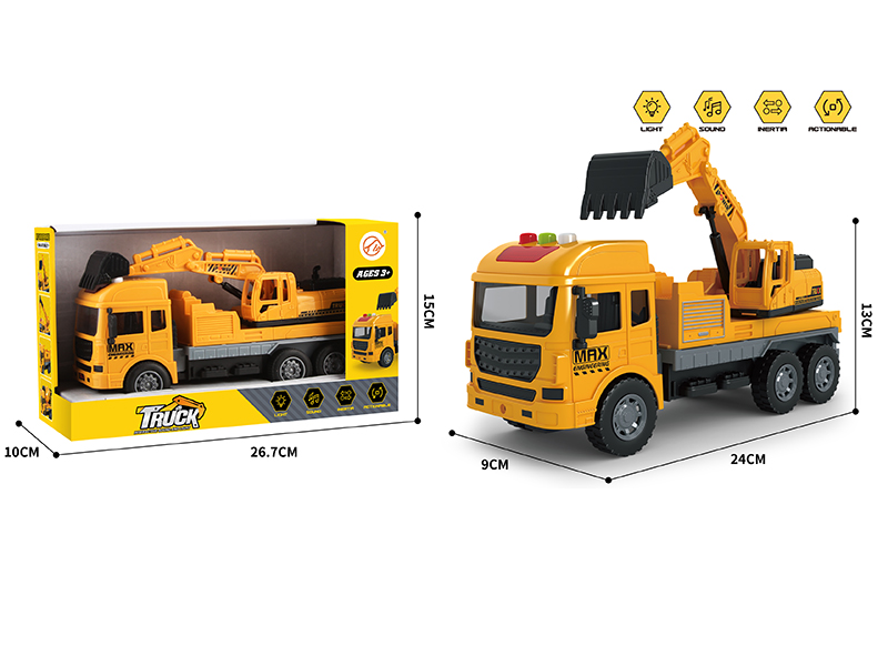 Friction Engineering Excavator With Sound And Light