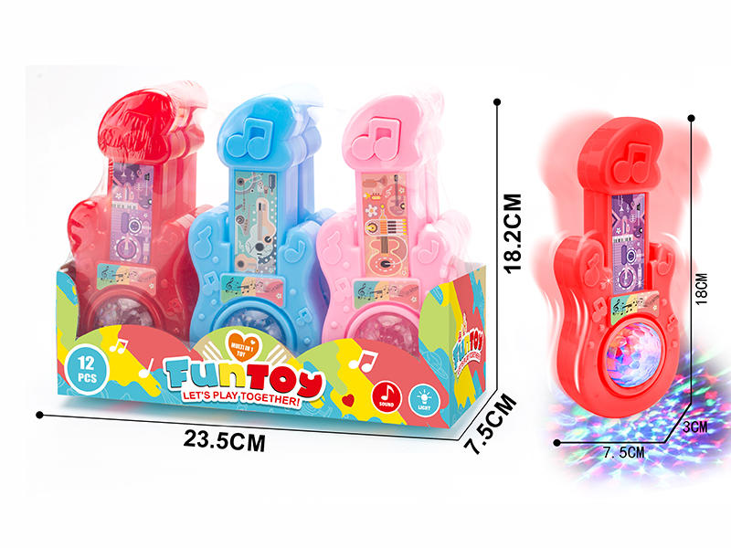 Cartoon Flash Guitar 6PCS
