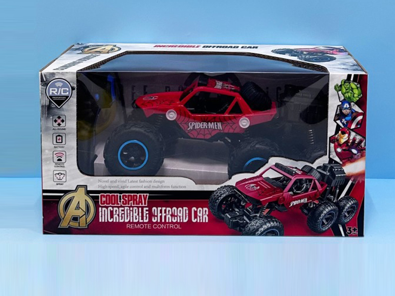 5Ch R/C Six Wheel Spray Climbing Car