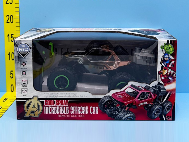 5Ch R/C Six Wheel Spray Climbing Car