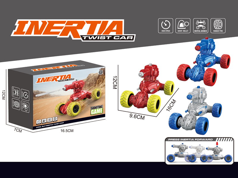 Dual Pull Back Shooting Twist Vehicle