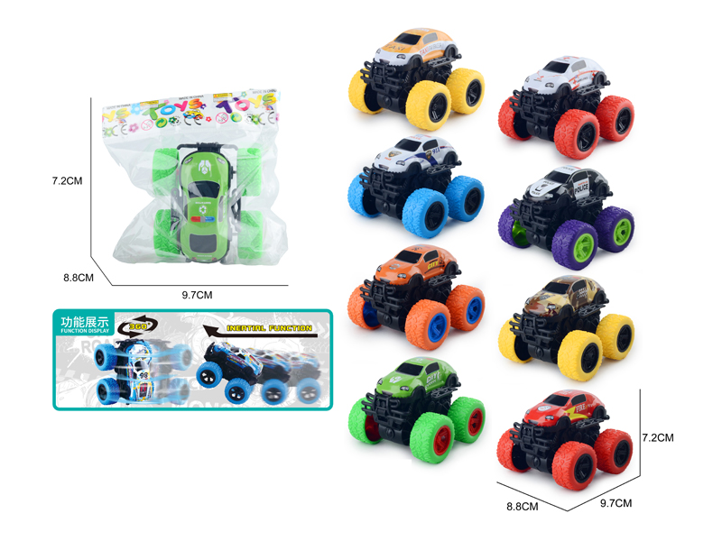 Dual Friction Large Wheeled Metal Sheet Off-Road Climbing Vehicle