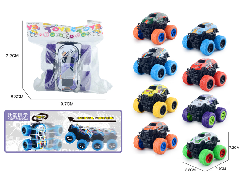 Dual Friction Large Wheeled Metal Sheet Off-Road Climbing Vehicle