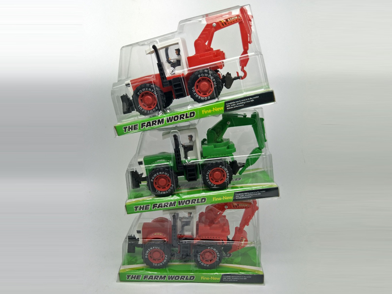 Friction Farmer'S Car