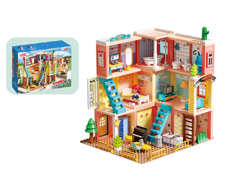 243pcs Nini's Mini Space Building Block