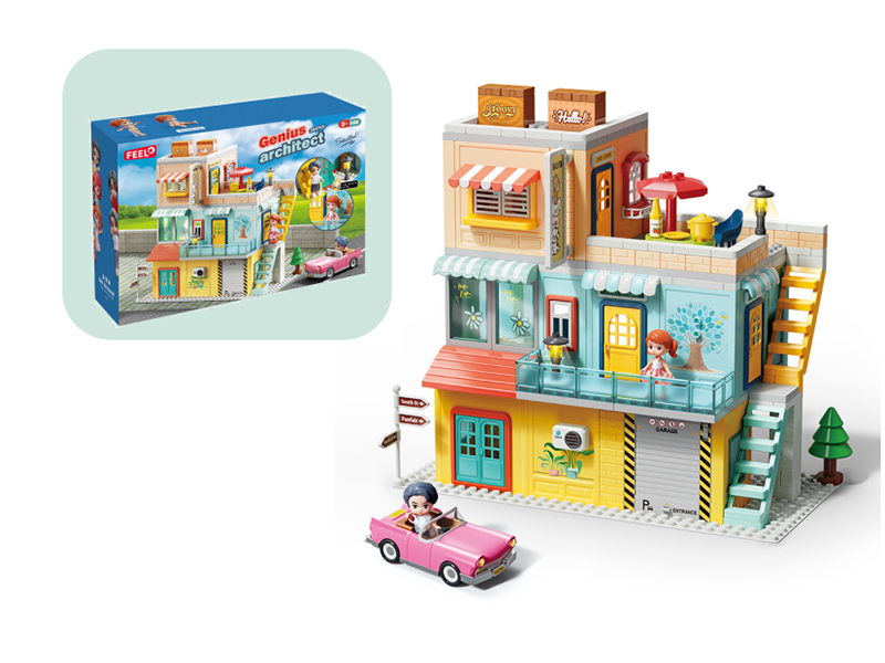 304pcs Villa Building Block