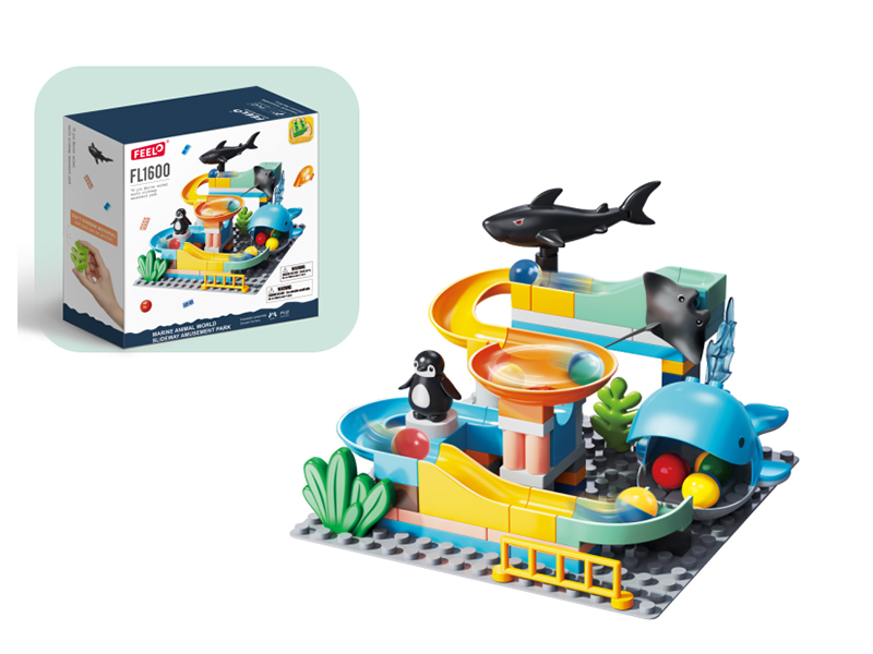 72pcs Marine Slide Building Blocks