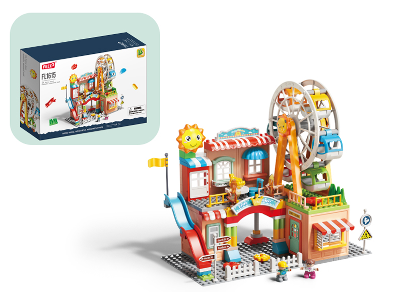194pcs Ferris Wheel  Building Blocks