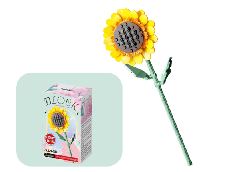 113PCS Funflower Building Blocks