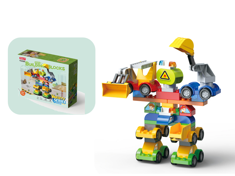 57pcs 6 In 1 Autobot Building Blocks