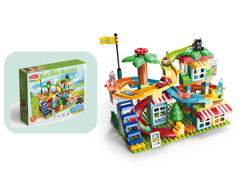 116pcs Jungle Roller Coaster Building Blocks