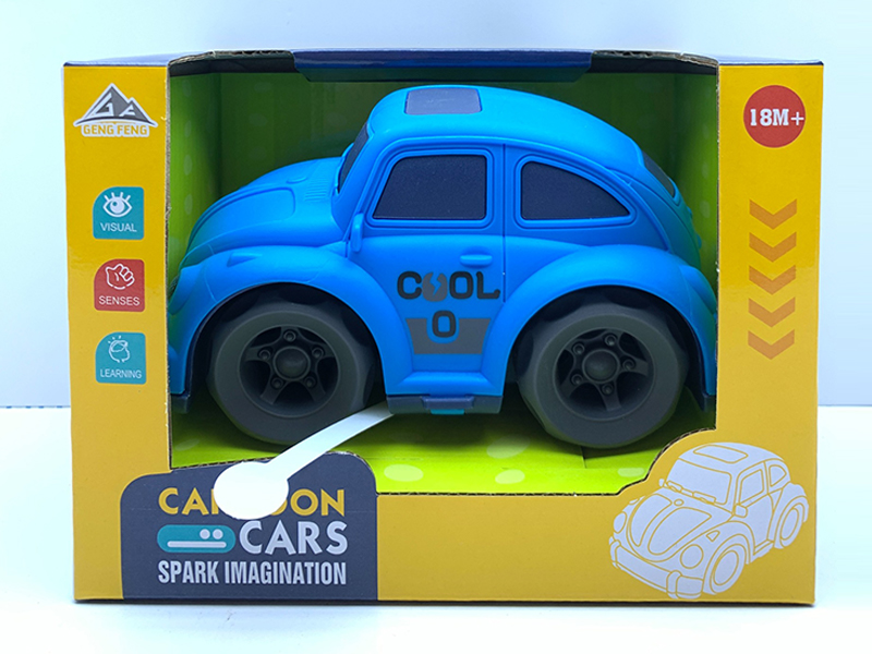 Friction Cartoon Car（Volkswagen Beetle）