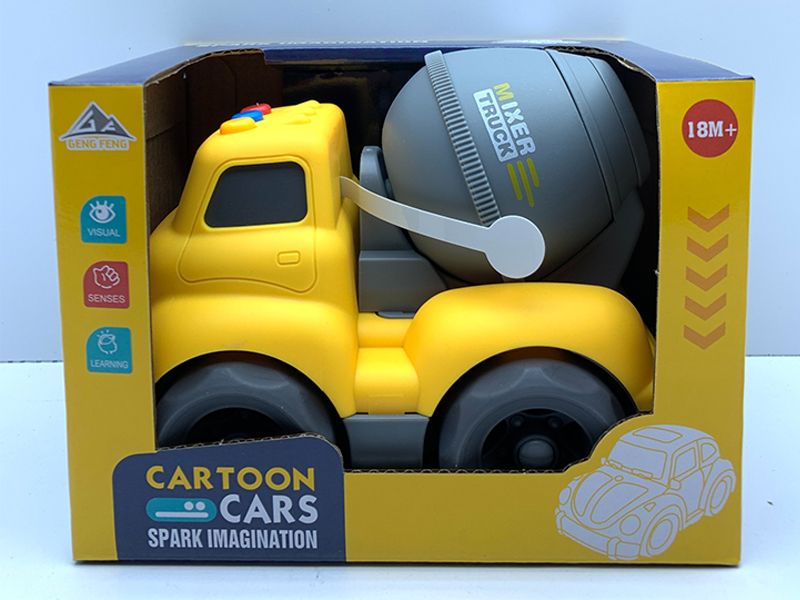 Slide Cartoon Car（Engineering Vehicle）