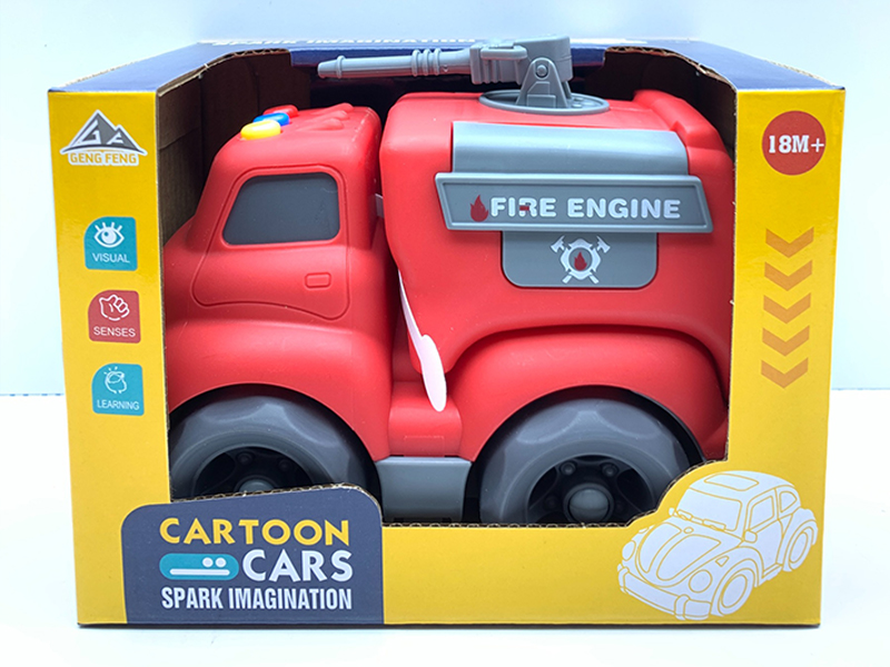 Slide Cartoon Car（Fire Truck）