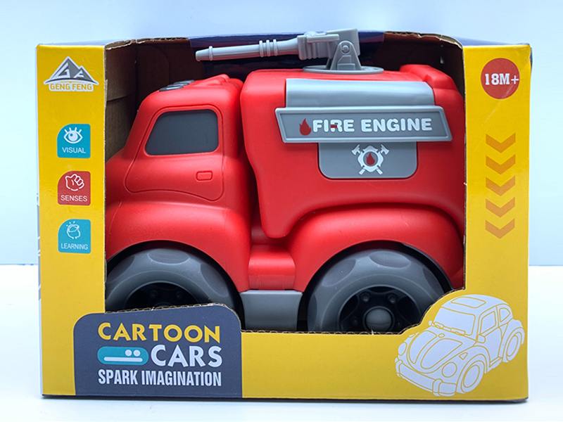 Slide Cartoon Car（Fire Truck）