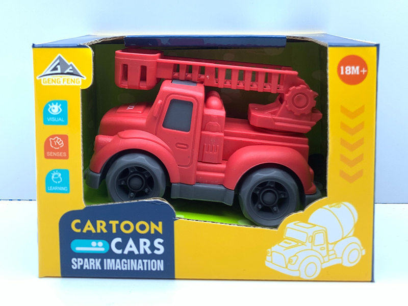 Slide Cartoon Fire Truck