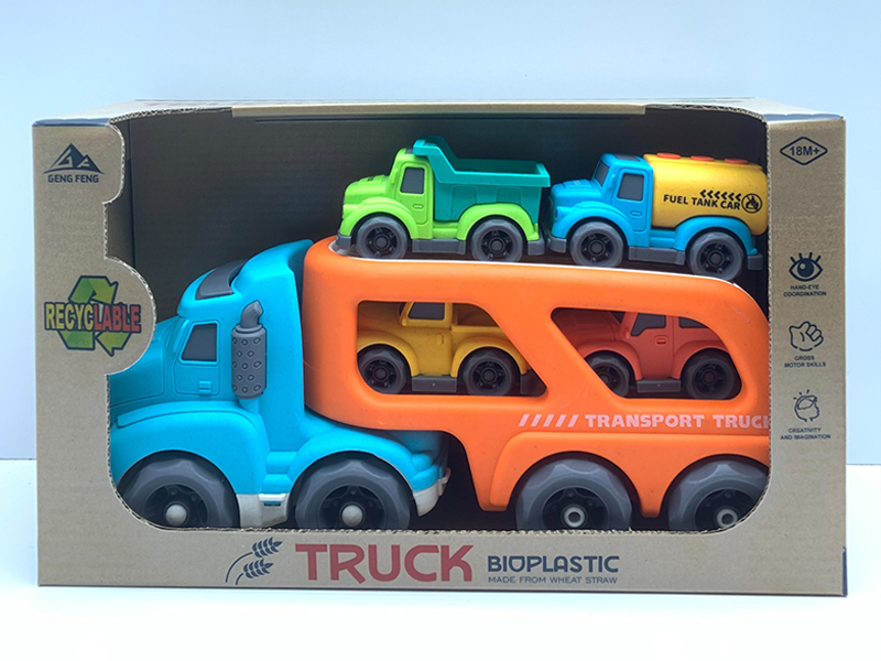 Slide Head Transport Vehicle +4PCS Slide Vehicle