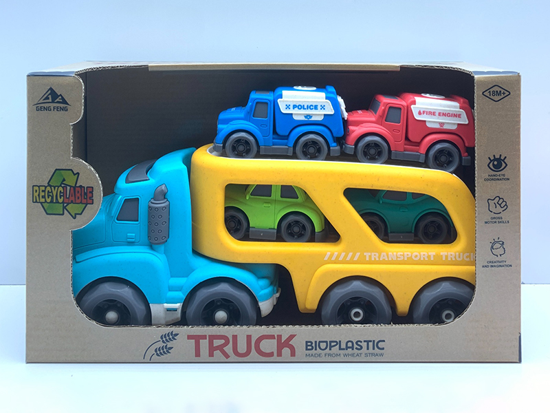 Slide Head Transport Vehicle +4PCS Slide Vehicle