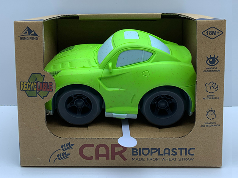 Slide Cartoon Car With Light And Sound（Ferrari Sports Car）