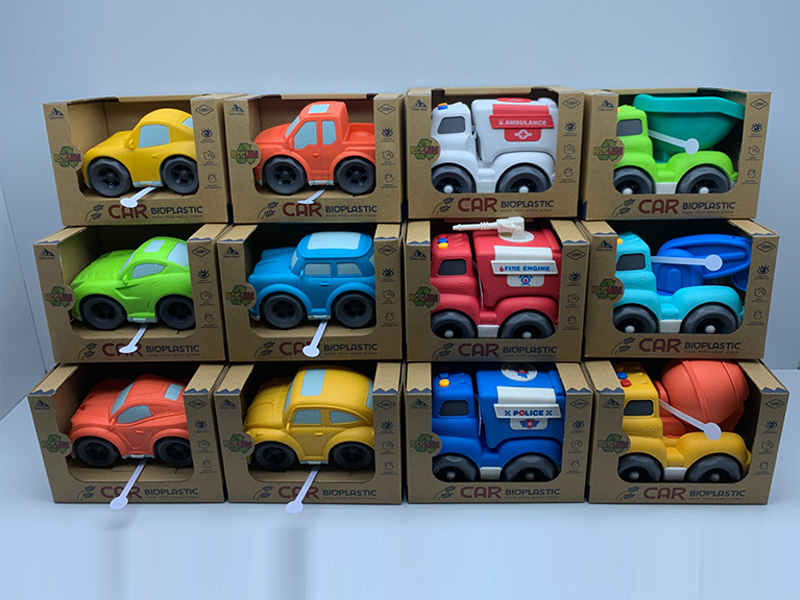 Slide Cartoon Car With Light And Sound