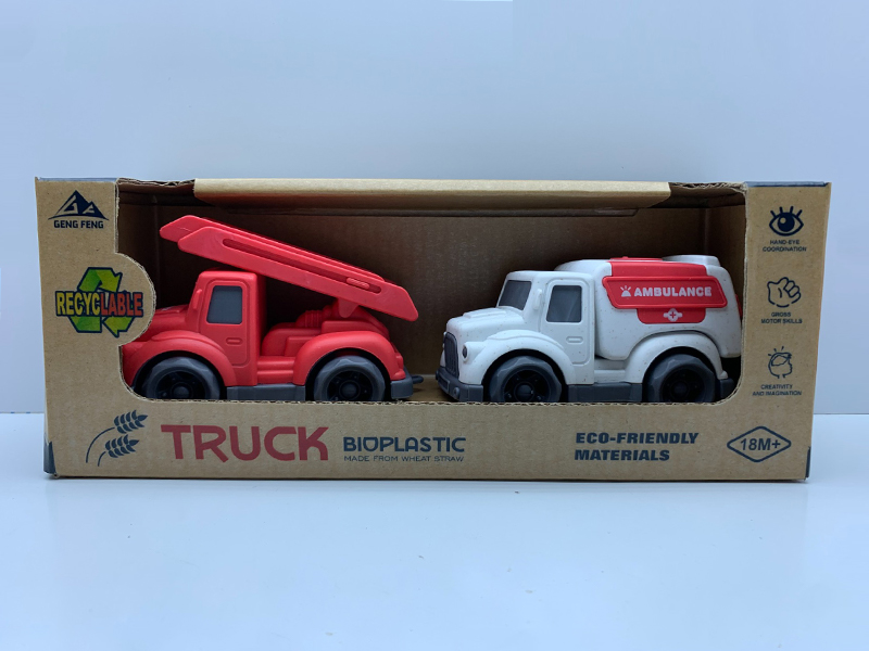 Slide Cartoon Car（2PCS）