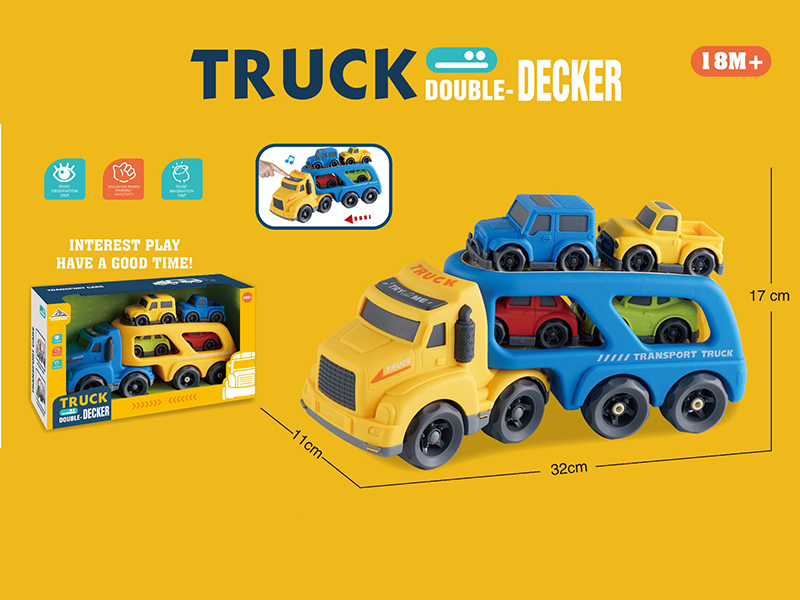 Slide Head Transport Vehicle  With Light And Sound