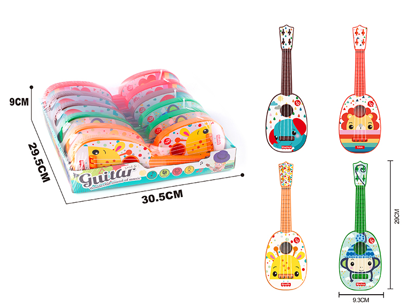 Animal Pattern Ukulele(12PCS)