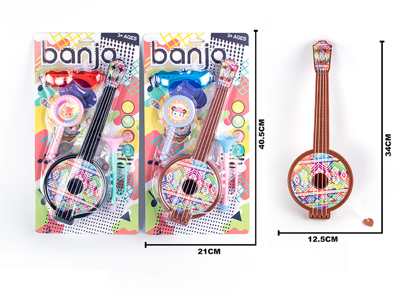 Banjo + Small Musical Instrument