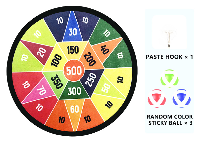 36cm Round Velcro Dartboard