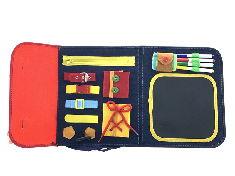 Chilren's Montessori Toddler Busy Board