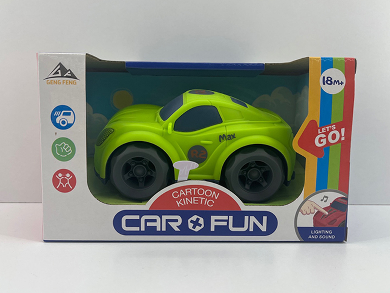 Friction Cartoon Car With Light And Sound